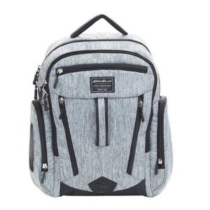 Eddie Bauer Rainier Gray Diaper Bag